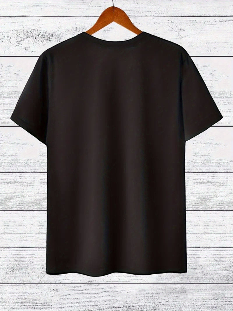 Women’s Custom Heart & Letter Print T-Shirt.