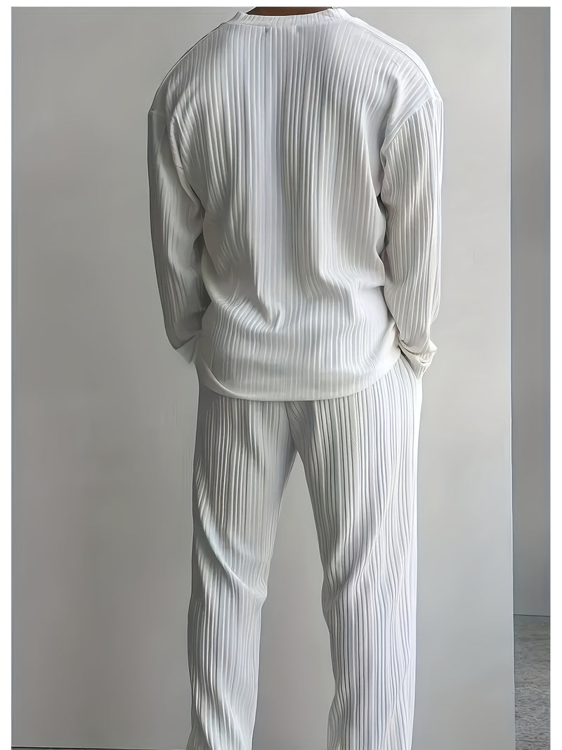 Men's 2-Color Options Available, 2pcs Set.