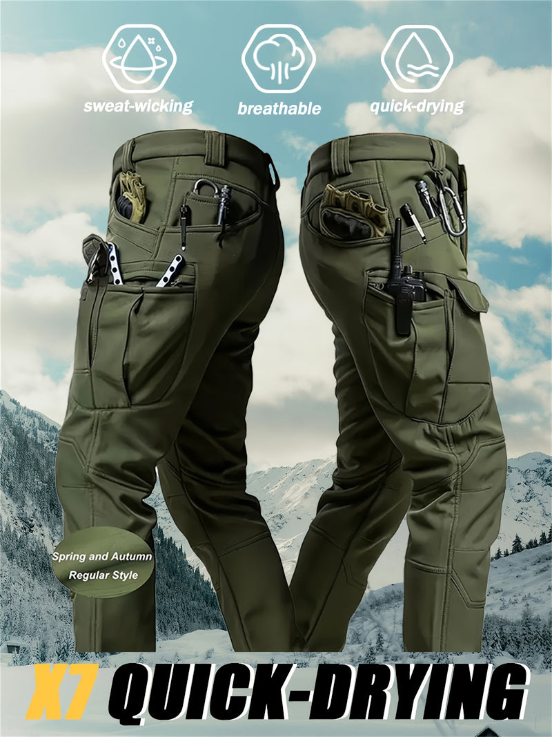 2pcs Men's Suit Jacket and Work Pants Tactical.