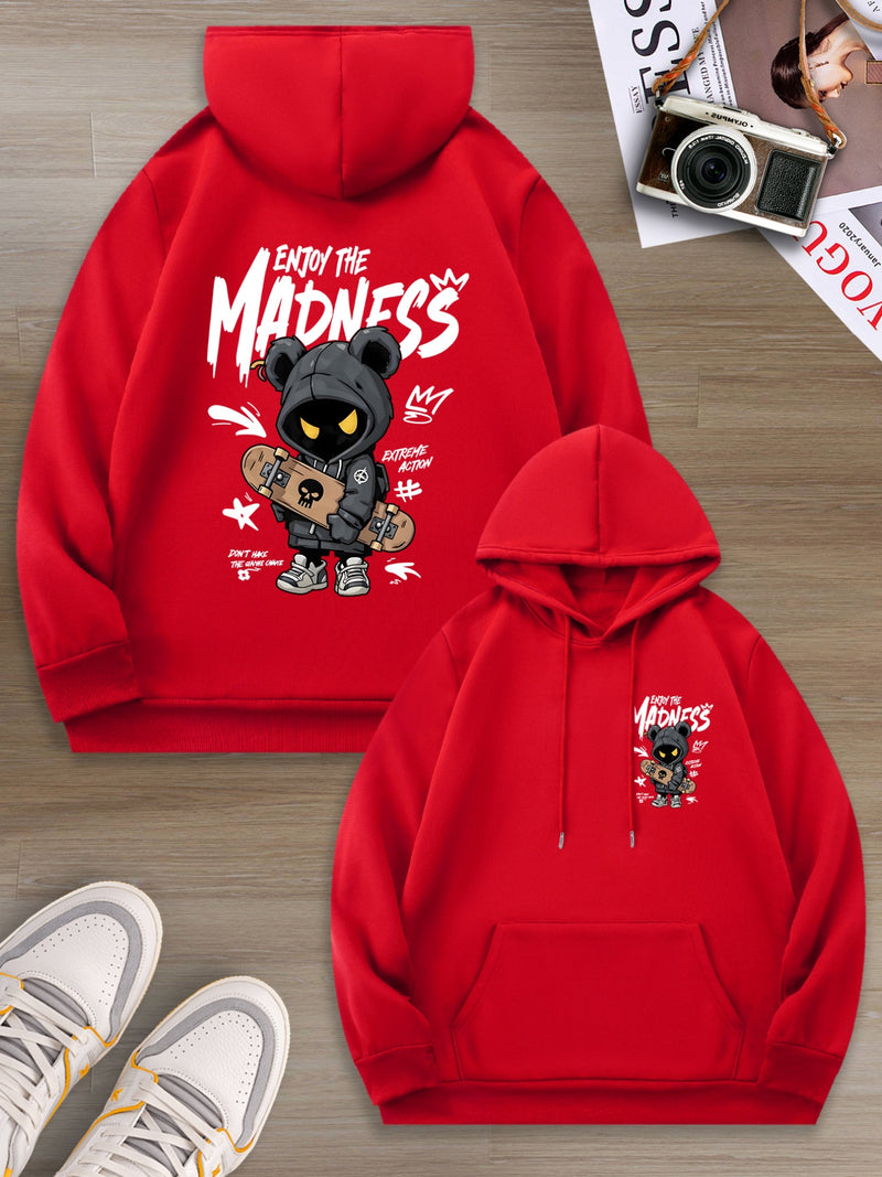 Men's Hooded Sweatshirt.