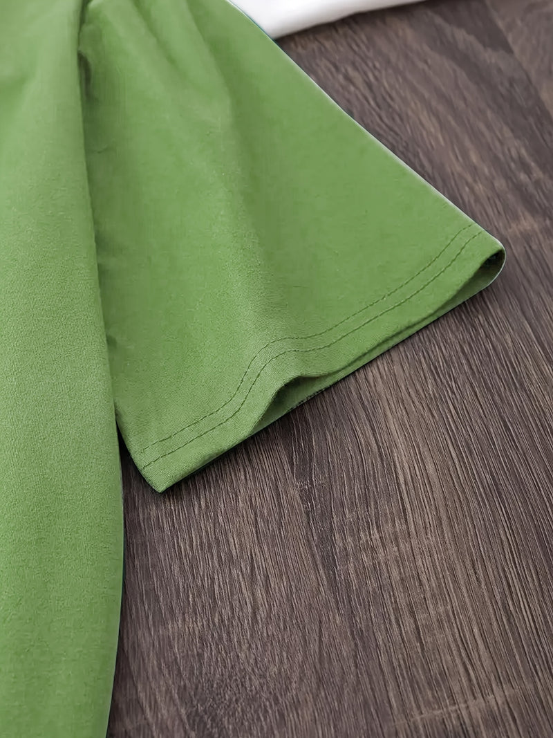 Women's Round Neck Short Sleeve Top.