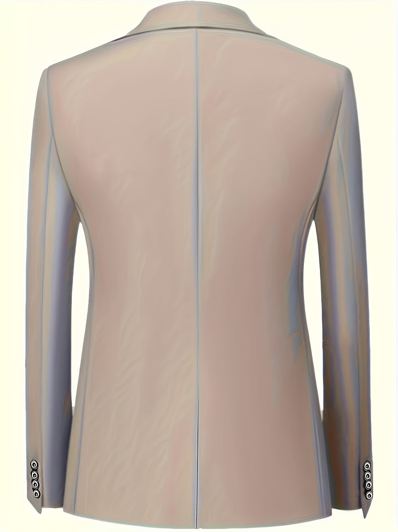 Men's Two-Piece Suit Set, Including Jacket and Trousers.