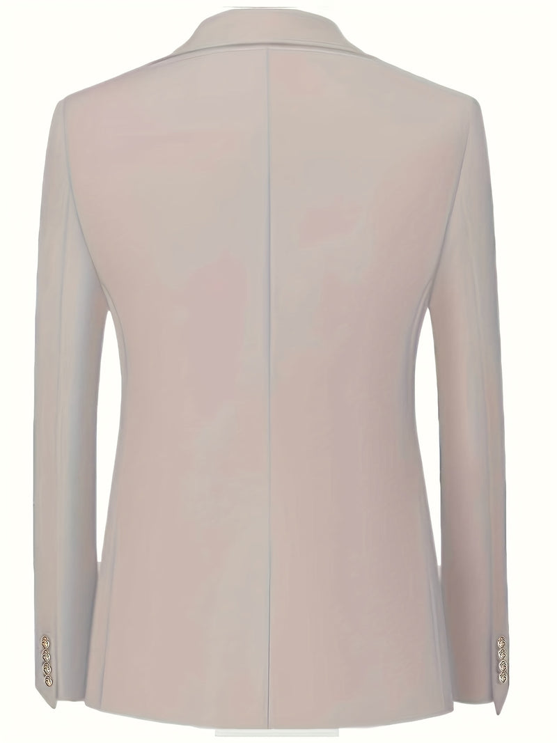 Men'S 2pcs Wedding Suit Set | Slim-Fit Business Blazer and Classic Trousers.