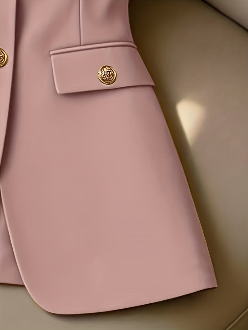 Ladies New Spring, Autumn And Winter Business Elegant Lapel Suit Vest.