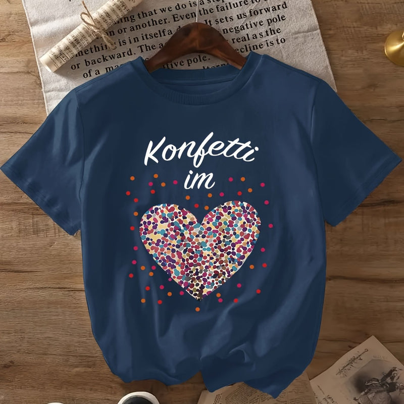 Women’s Casual Short Sleeve T-Shirt.