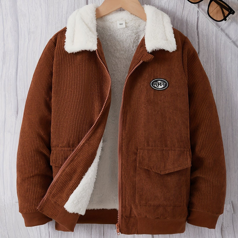 A Thick, Warm Jacket for Boys.