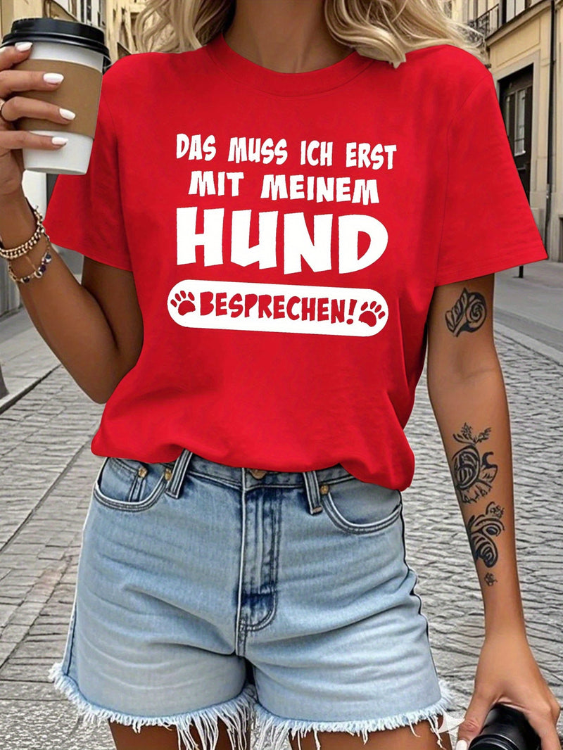 Women's Pure Cotton T-Shirt.