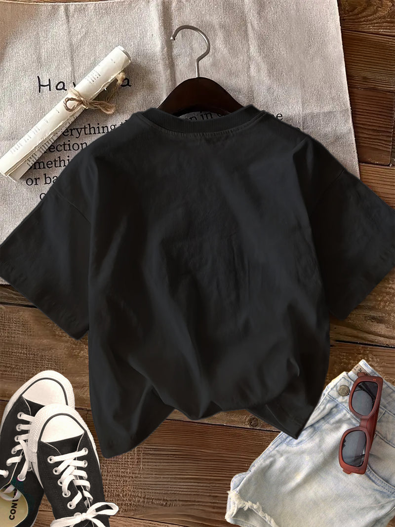 Women's Top for Spring And Summer, Short Sleeves.