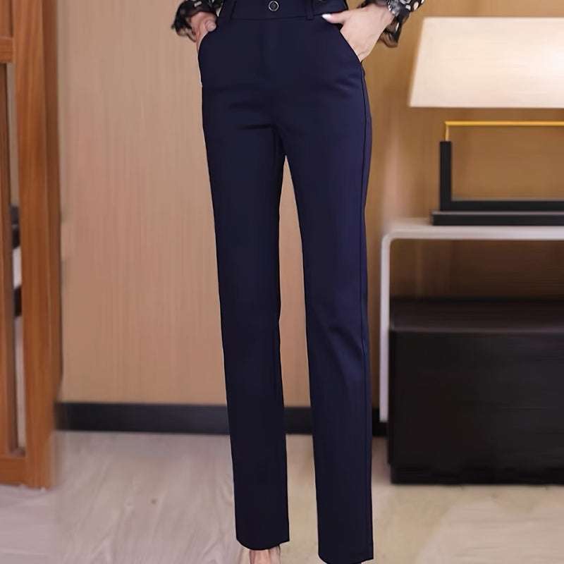 Women's Outer Wear Suit Pants for Spring/Autumn.
