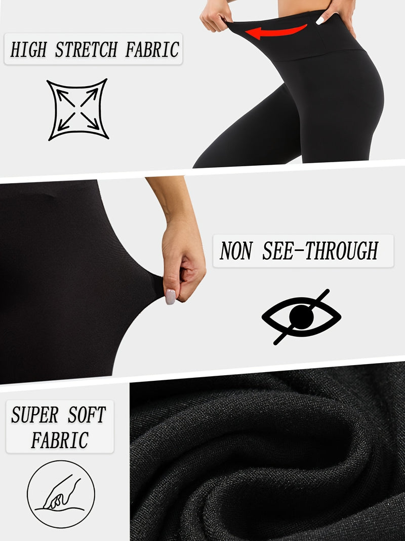 Set of 3 Ultra Comfortable Leggings for Women.