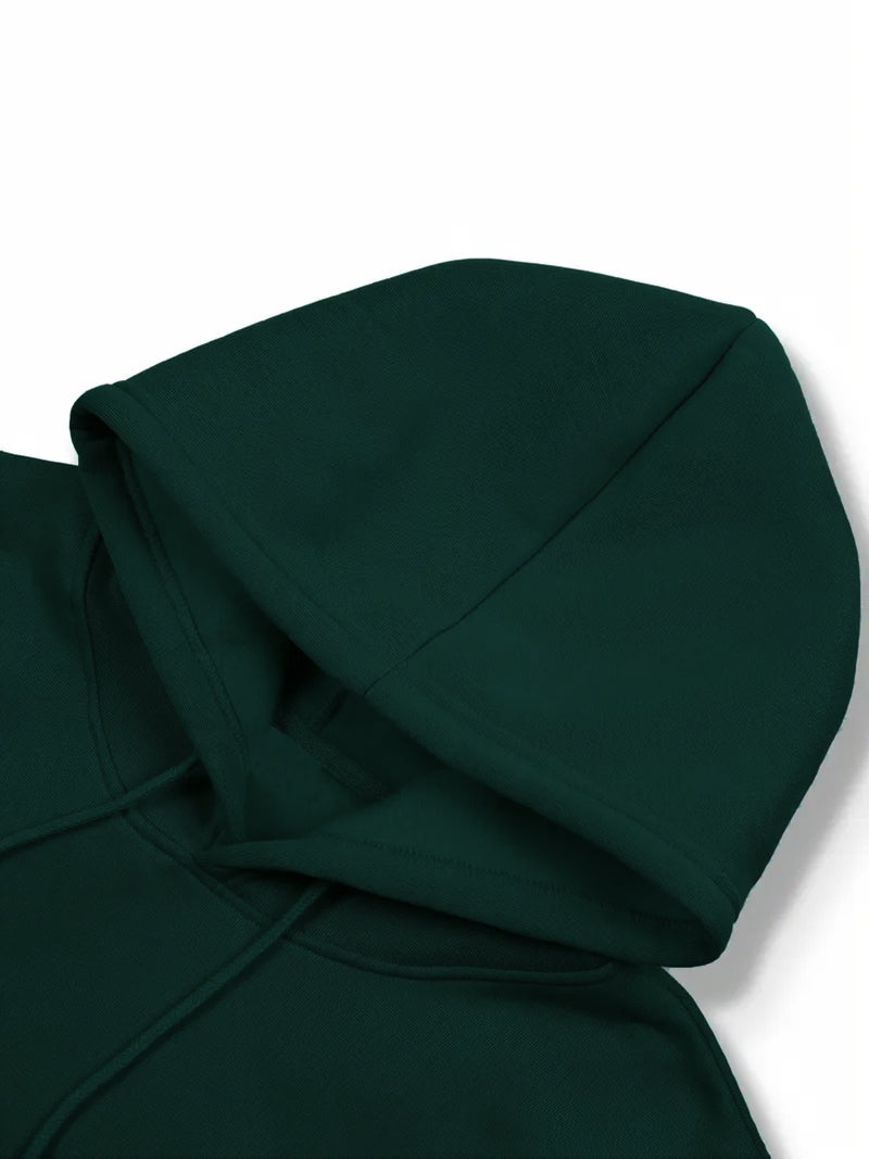Men's Brown Ireland Flag Graphic Hoodie.