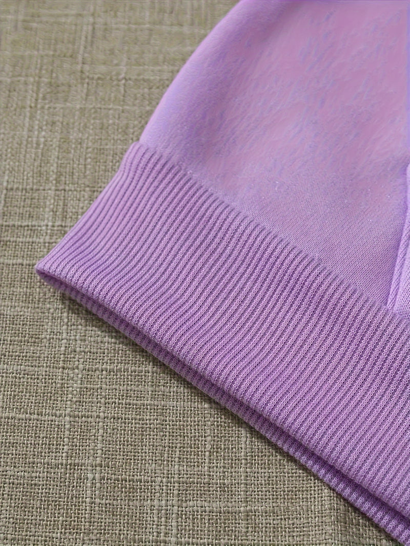 Women's Cute Sloth & Letter Print Hoodie.