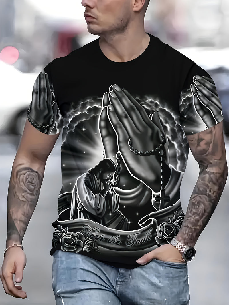 Men's Casual Sports T-Shirt.