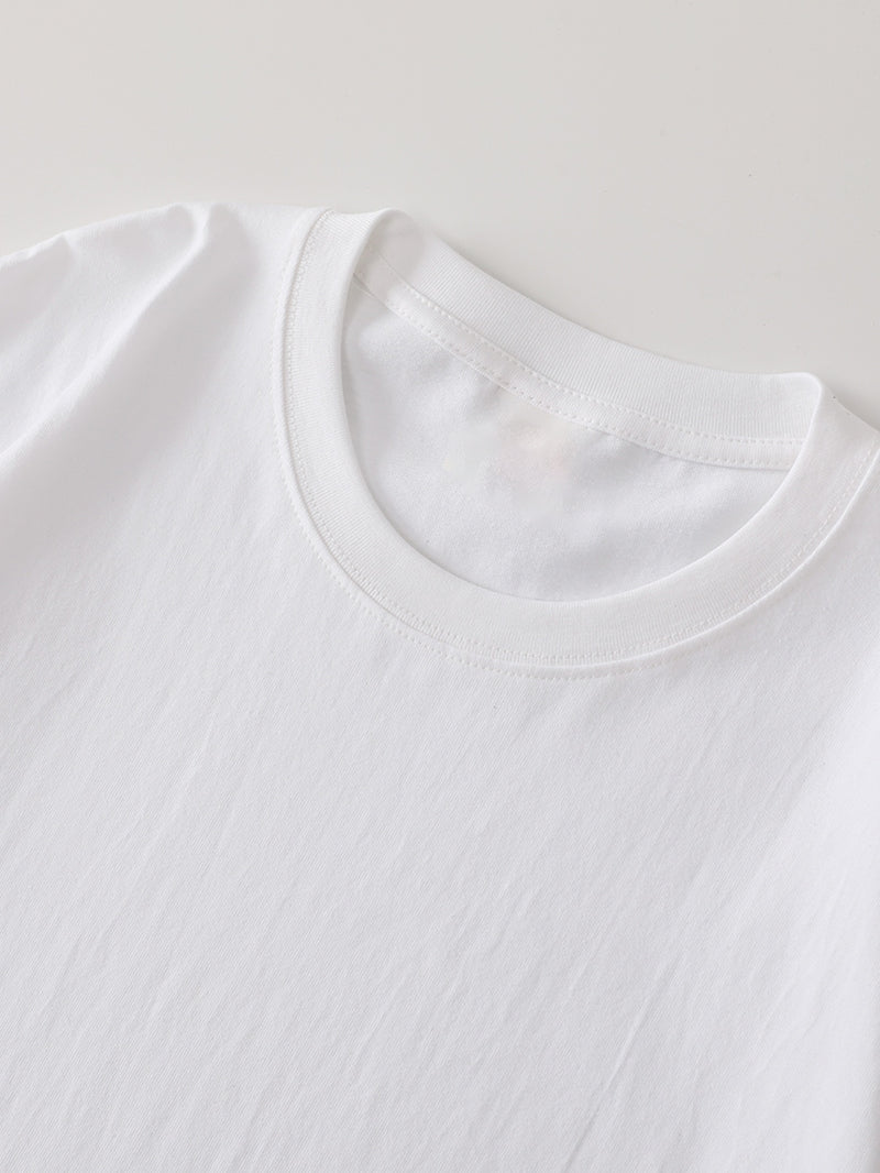 Men's T-Shirt Summer Casual Sports Fashion, Crew Neck.