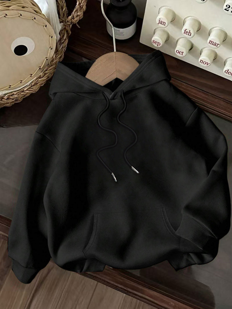 Women's clothing cartoon streetwear graphic print hoodie.