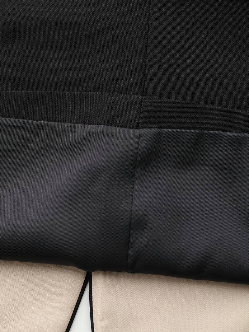 Men's 3pcs Suit Set, Including a Blazer, Vest, And Trousers.