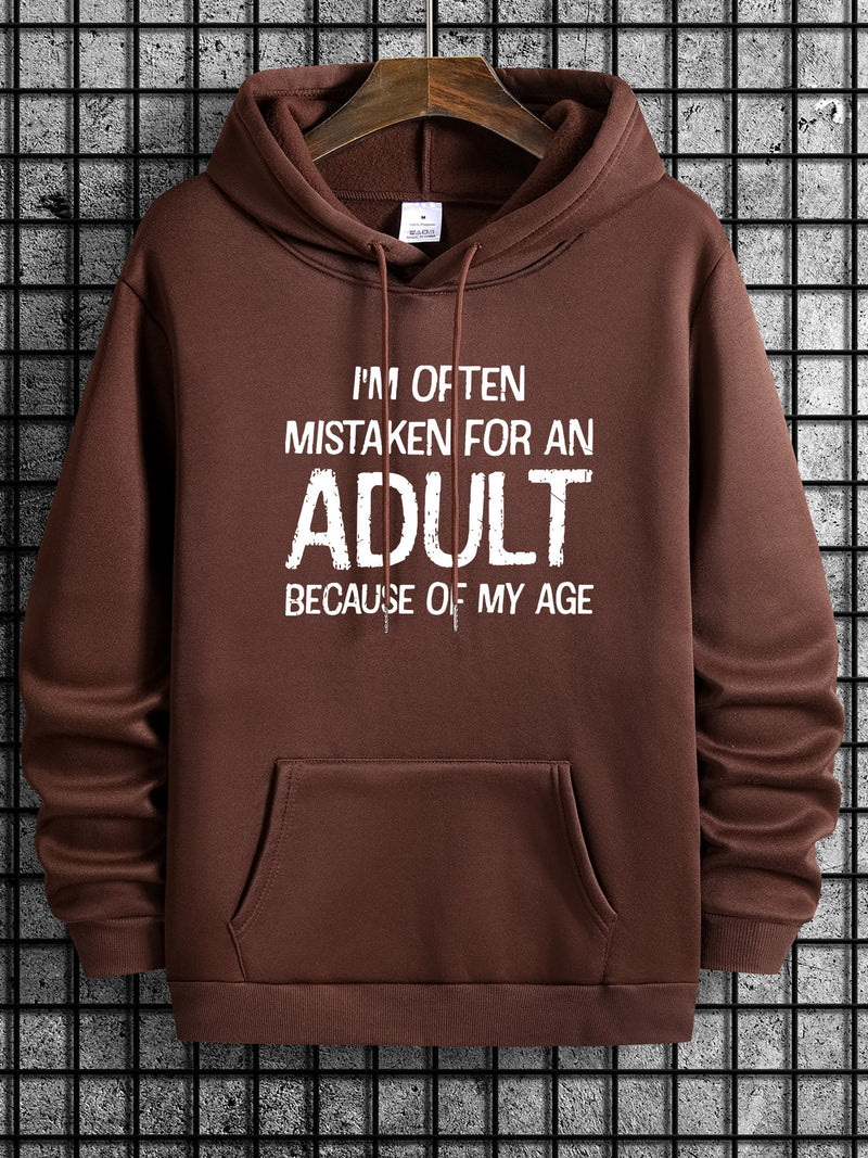 Men’s Hooded Sweatshirt New Spring.