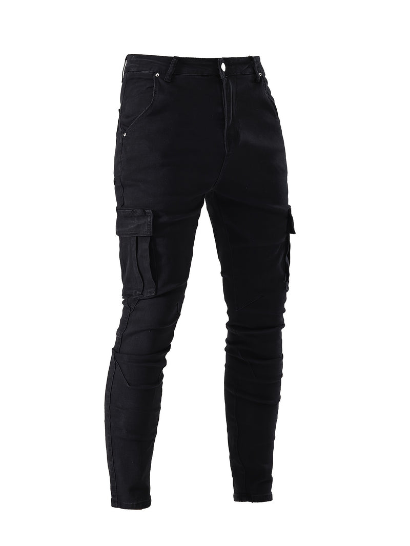 Men's Cargo Jeans.