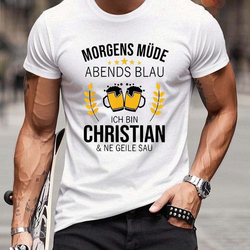 Men's Short Sleeve T-Shirt for Summer.