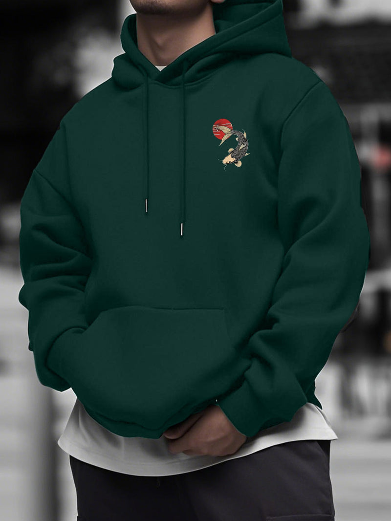 Men's Hooded Sweatshirt Fashionable.