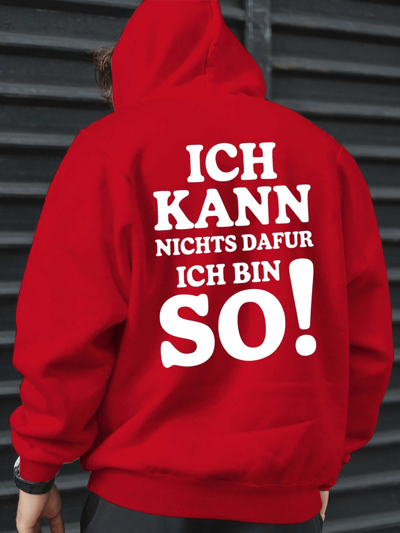 Graphic Men's Hoodie Sweatshirt.