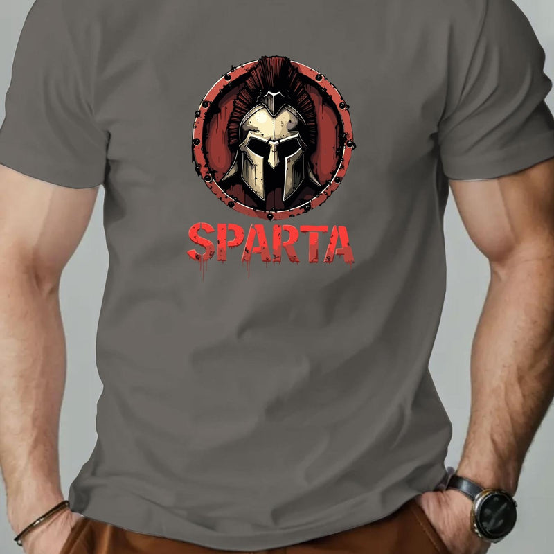 Men's Casual Crew Neck Short Sleeve T-Shirt.