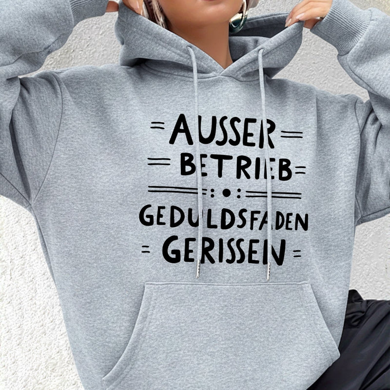 Women’s Clothing Graphic Print Hoodie.