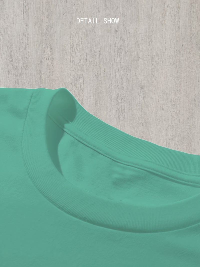 Women's Turquoise T-Shirt.