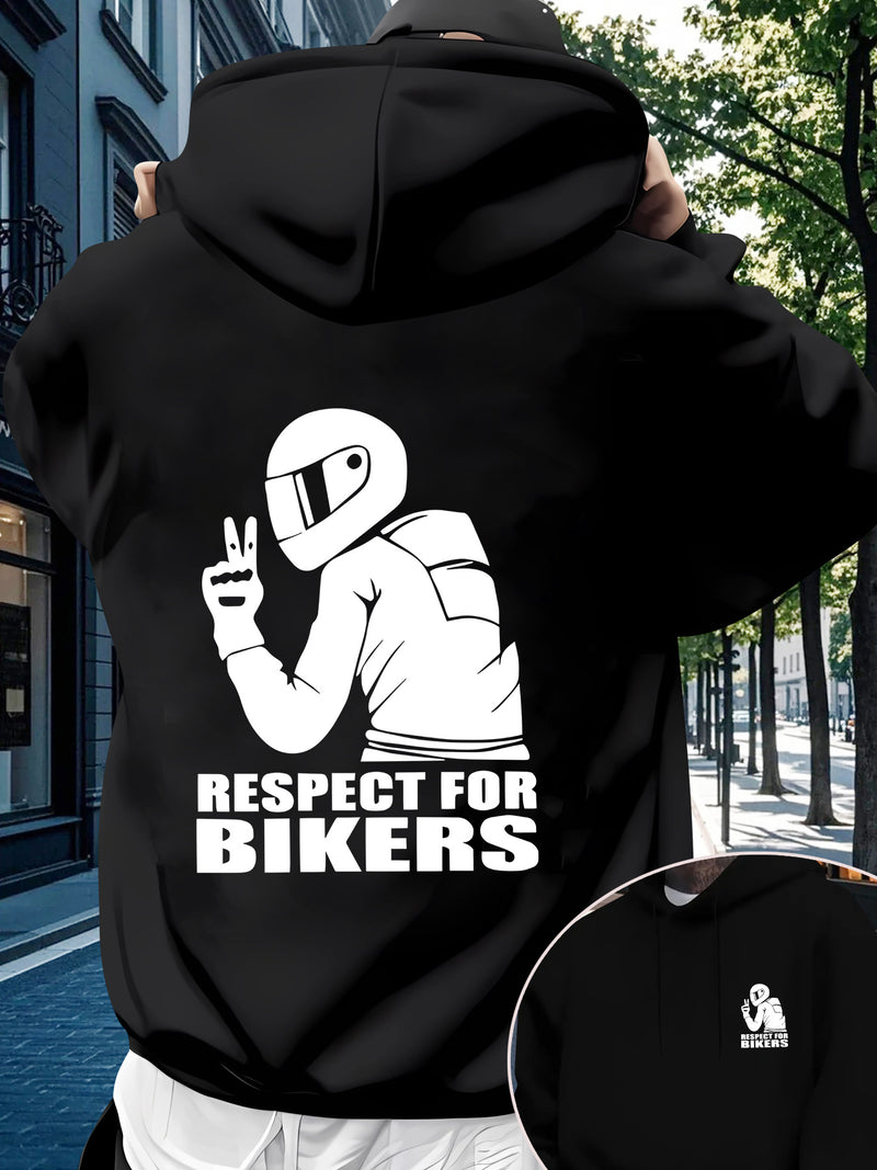 Men's Casual Hooded Sweatshirt.