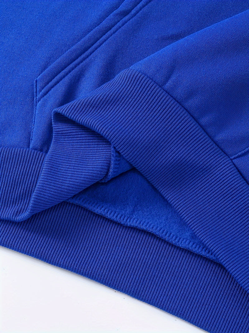 Men's Casual Polyester Hoodie.