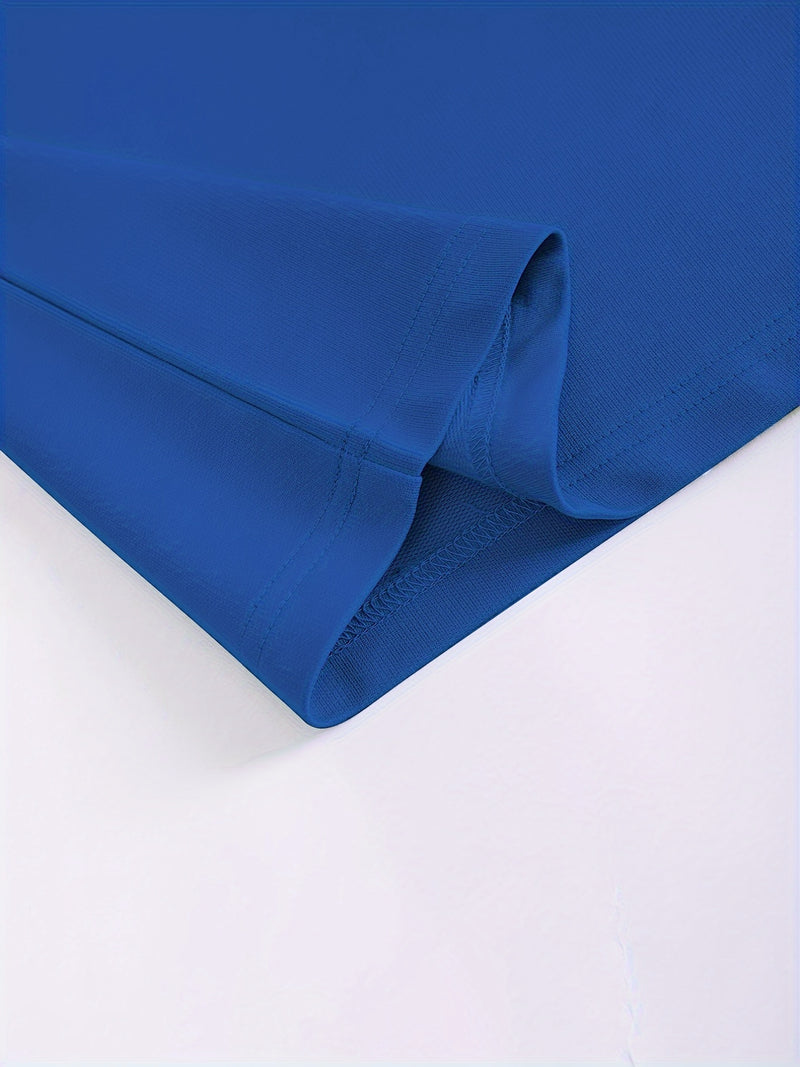 Men'S Poker Card Pattern Summer Casual Crew Neck Short T-Shirt.