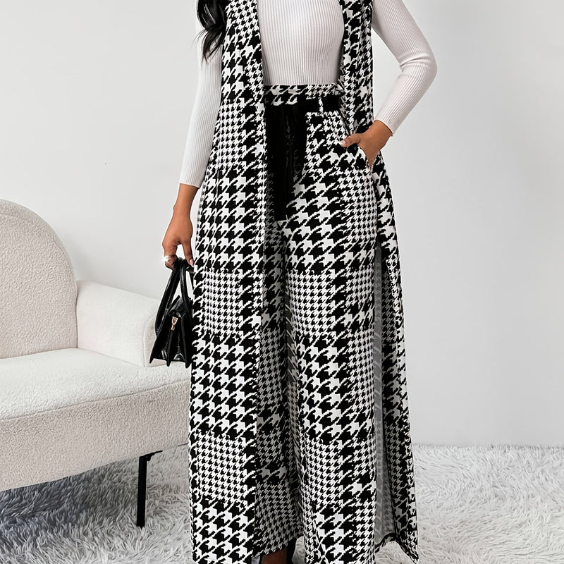 Women's Stylish And Elegant Pantsuit.