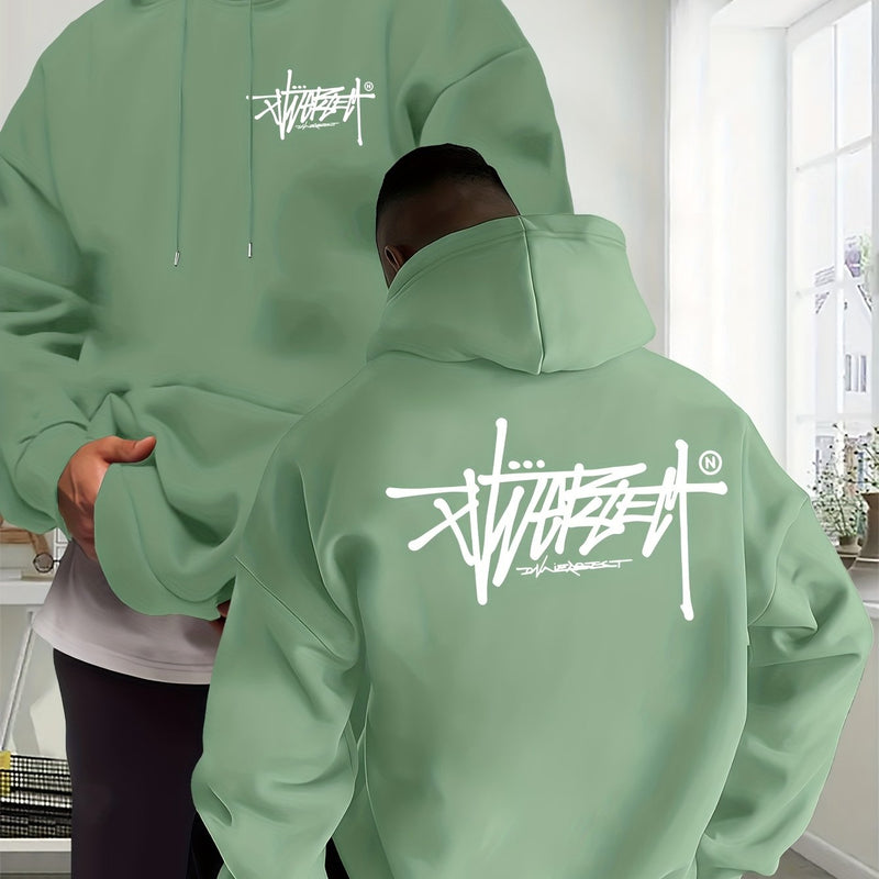 Men's Trendy Autumn-Winter Hooded Sweatshirt.
