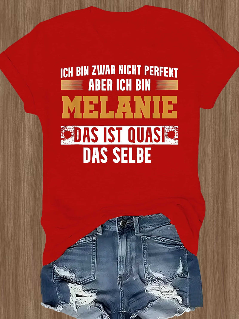 Women's T-Shirt with Short Sleeves.