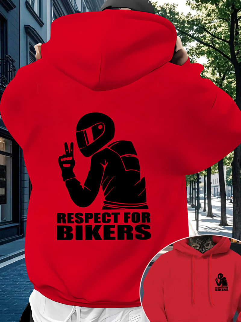 Men's Casual Hooded Sweatshirt.