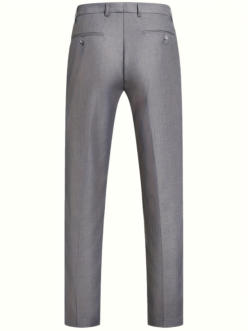 Men's 3pcs Suit Set, Jacket + Vest + Trousers, Fashionable and High-Quality.
