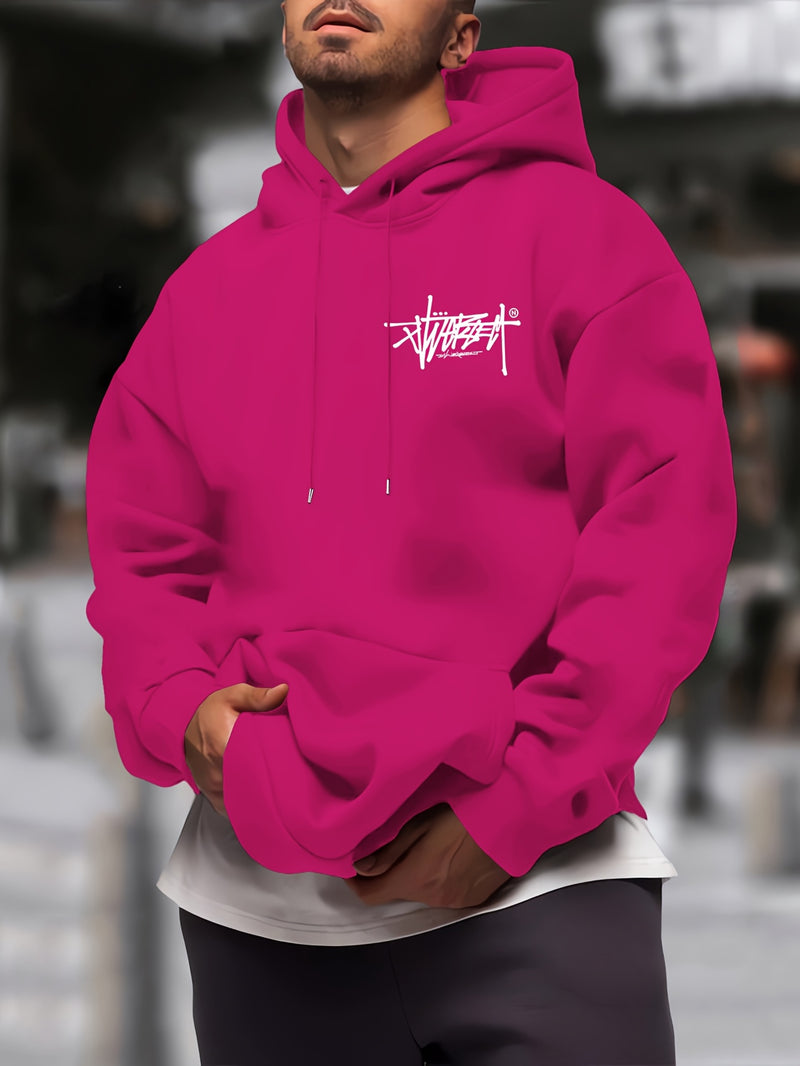 Men's Trendy Autumn-Winter Hooded Sweatshirt.