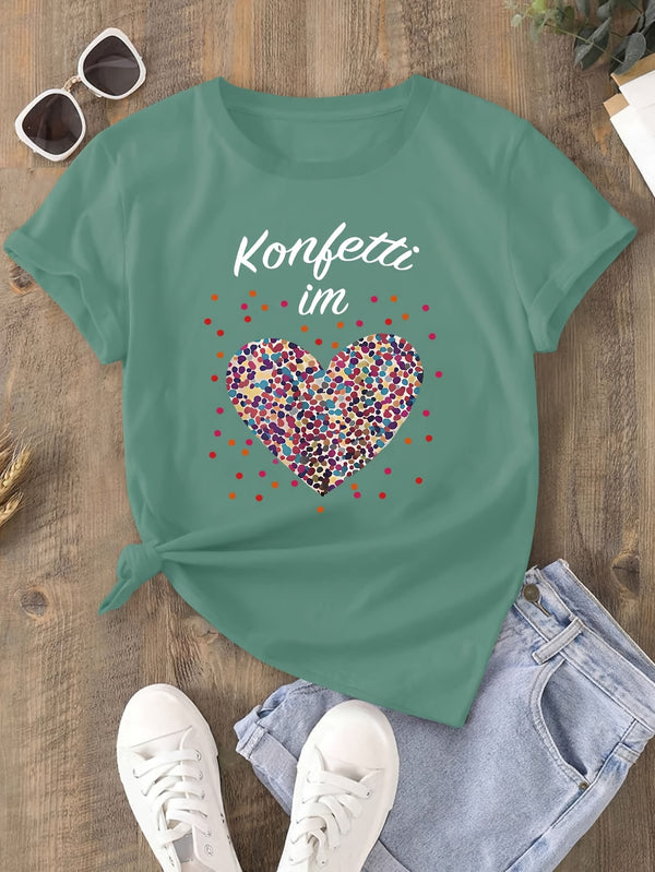 Women’s Casual Short Sleeve T-Shirt.