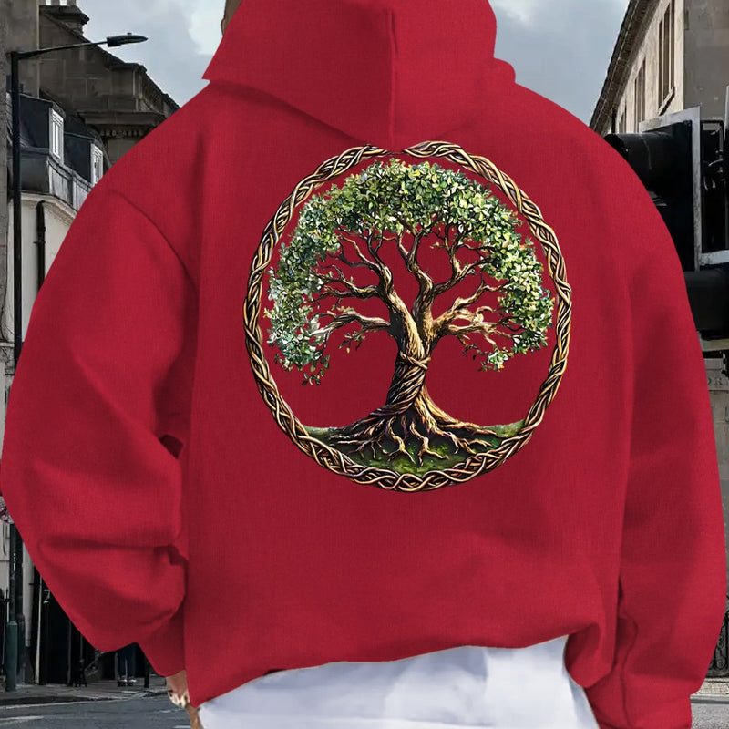 Men's Hooded Sweatshirt.