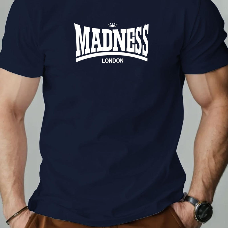 Men's "Madness London" Graphic T-Shirt.