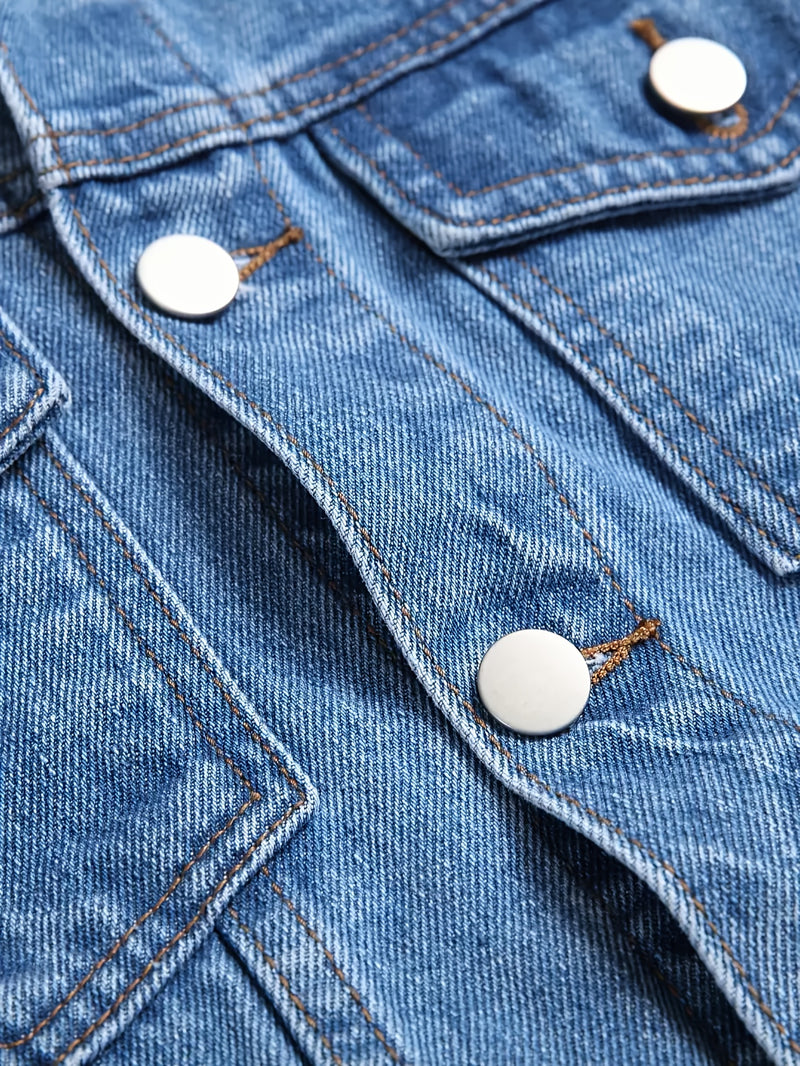 Men's Light Blue Washed Denim 2pcs Set.