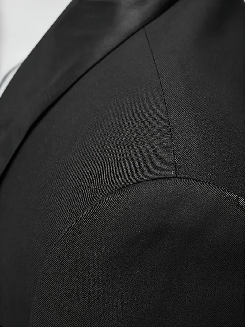 Men'S Premium Two-Piece Suit, Plus-Size Suit Set with Pants.