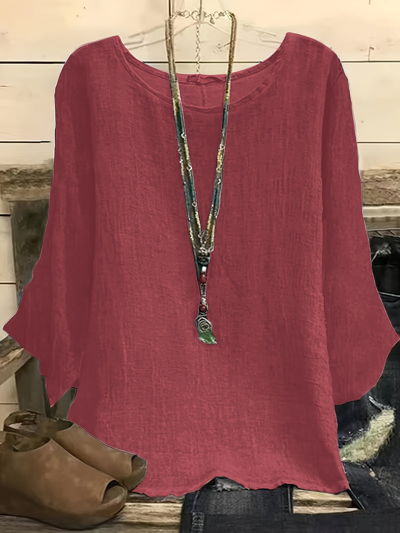 Oversized Casual Women'S T-Shirt.