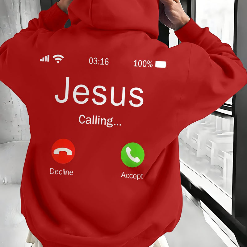 Men's Hooded Sweatshirt.