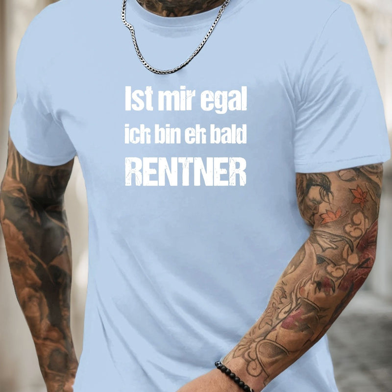 Men's German Slogan T-Shirt.