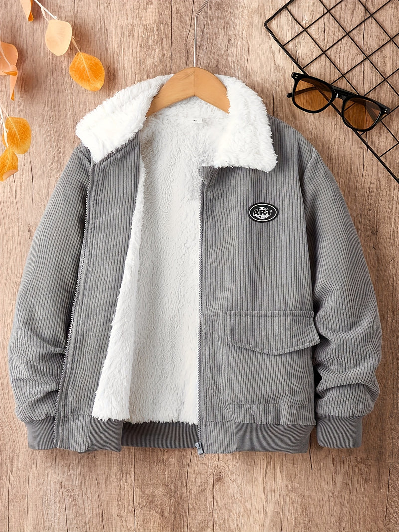 A Thick, Warm Jacket for Boys.