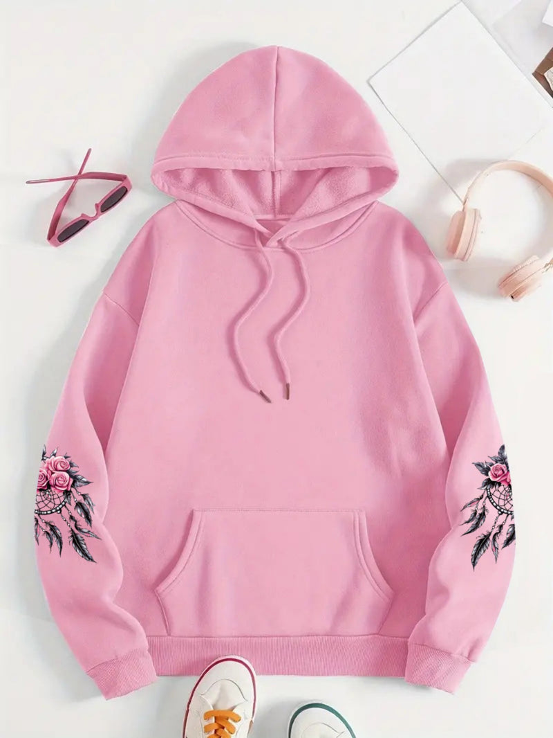 Women’s Comfortable Graphic Hoodie.