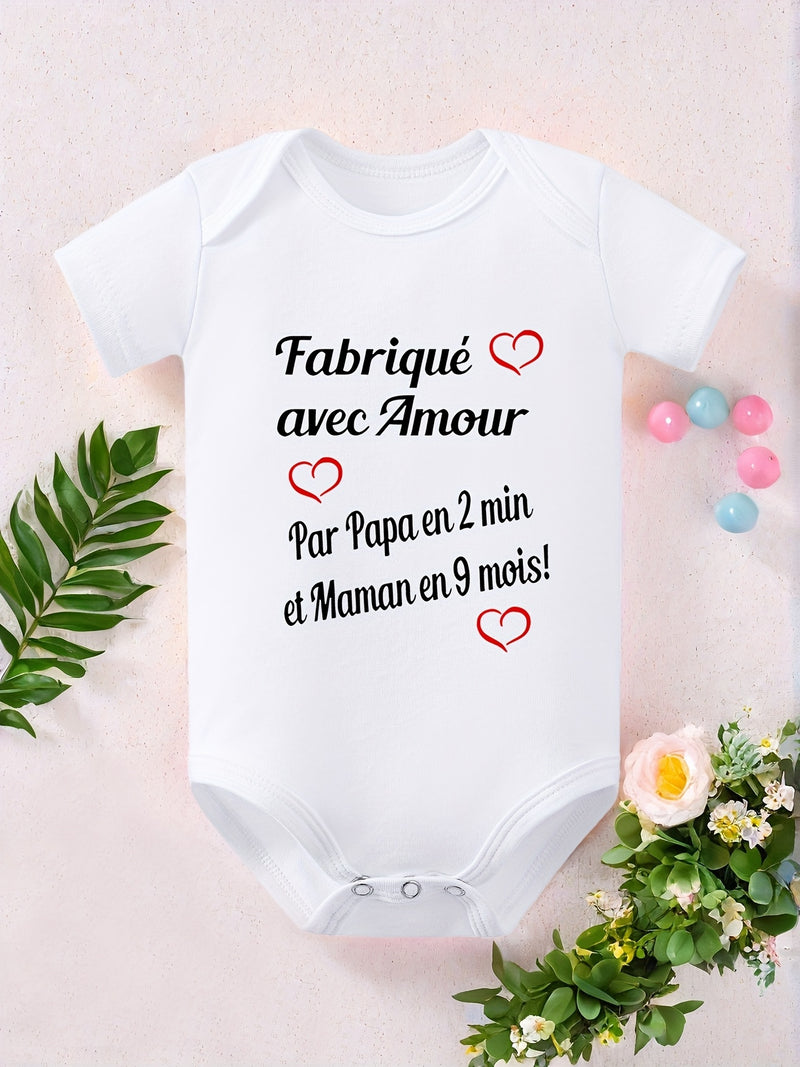 Made with Love by Dad in 2 Minutes And Mom in 9 Months.