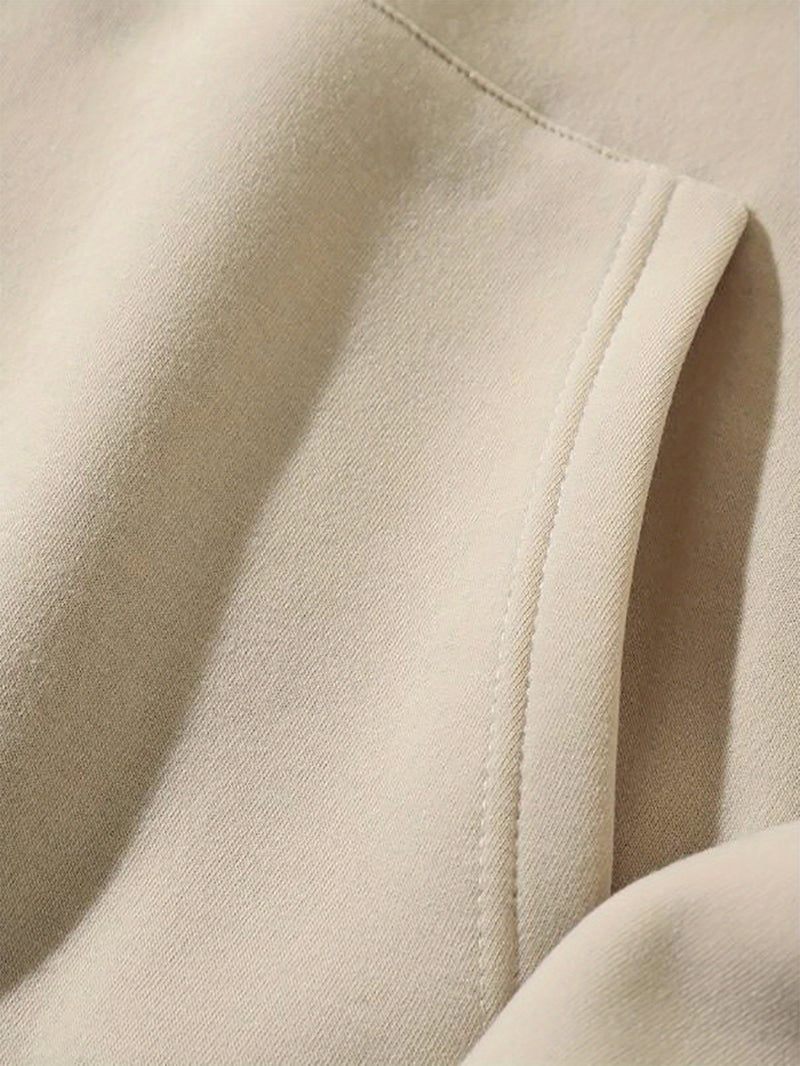 Men'S Print 2pcss Set, Casual HoodedSweatshirt and Joggers Suit.