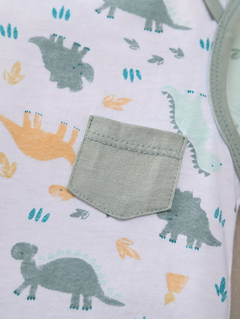 A Summer Comfortable Four-Piece Set Featuring Sleeveless Designs.